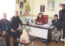 Yıldırım&rsquo;dan, G&ouml;nen Mirici&rsquo;ye Ziyaret