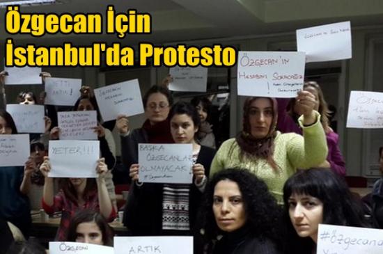 &Ouml;zgecan İ&ccedil;in İstanbul'da Protesto Yapılacak