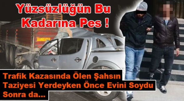 Hırsızlık Yaptığı Eve Taziye'ye Gidince Dayak Yedi