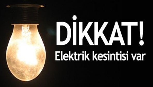 Tarsus&rsquo;ta Elektrik Kesintisi
