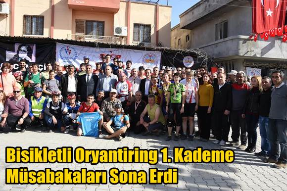 Bisikletli Oryantiring 1. Kademe M&uuml;sabakaları Sona Erdi