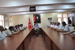 Oda başkanlarından, G&ouml;dekmerdan&rsquo;a ziyaret