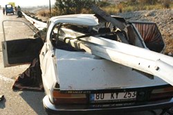 Tarsus Damlamada Kaza 2 &Ouml;l&uuml; 4 Yaralı